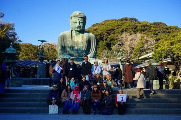 ＪＩＣＡ東京研修員を鎌倉案内　　　