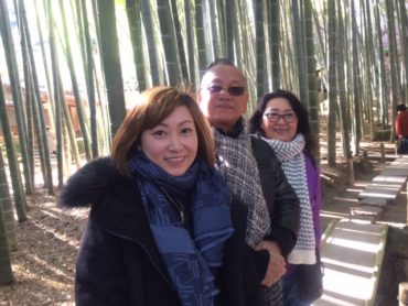 Singaporean Family Visit Great Buddha and Enjoy Japanese Food and Matcha (Powdered Green Tea)