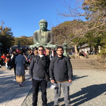 ミラネーゼも江の島からの富士山に感激！