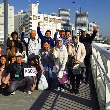 東工大留学生と 横浜市場、三菱みなとみらい技術館ツアー