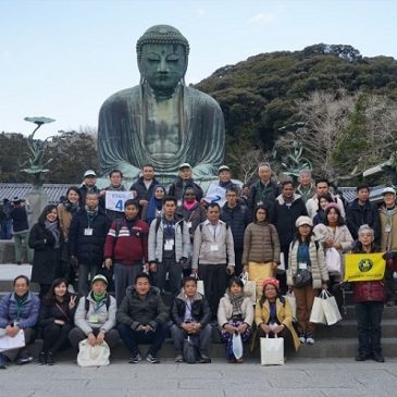 ミャンマーからの研修生は真面目で敬虔な仏教徒