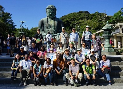 ＪＩＣＡ東京研修員　ウサギとカメの鎌倉案内!?