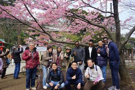 ＪＩＣＡ東京研修員　江の島観光、帰りは遊覧船でらくらく！